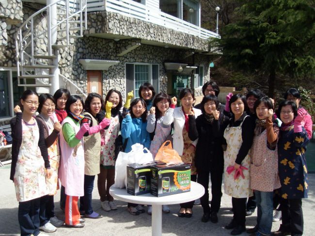 삼호초등학교 가족봉사단 4월 자원봉사^-^