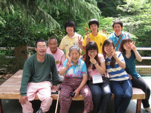울산과기대 학생들 자원봉사