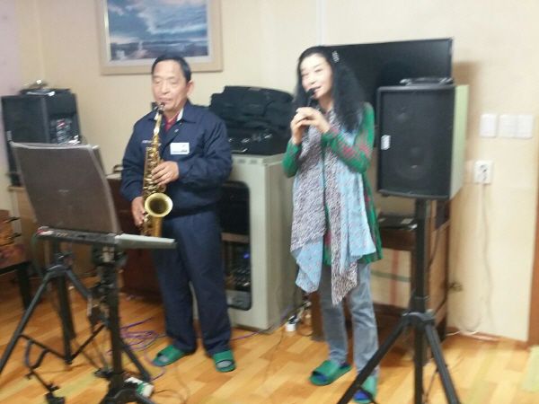 15년 4월 김안나 찬양단 위문공연