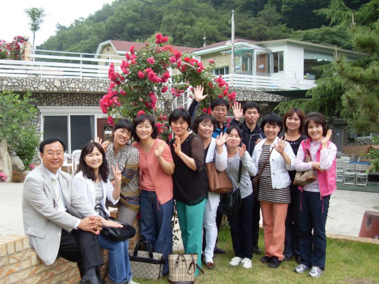 창신대 사회복지학과 학생들과 함께..