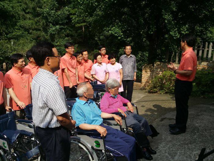 14년6월 한국동서발전 휠체어 기증식 이모저모