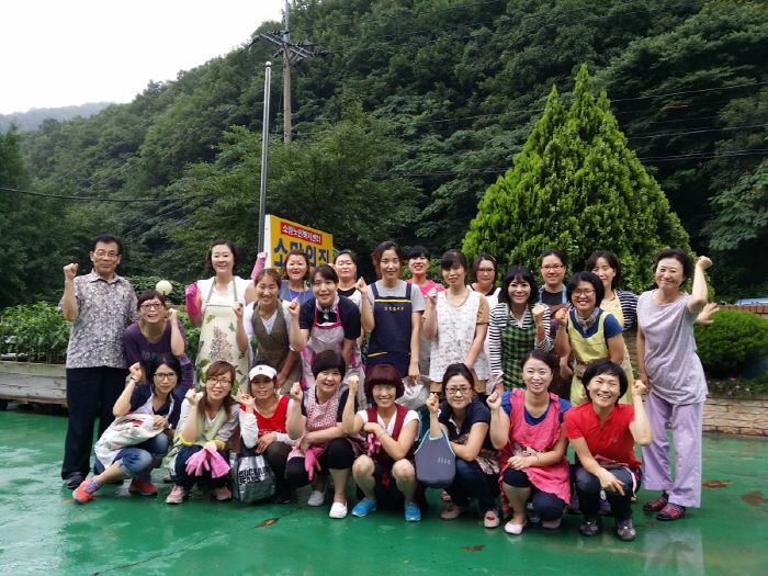 14년7월 삼호가족봉사단 자원봉사