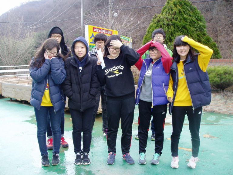 12년/3월 함월고등학교 SEVEN 봉사