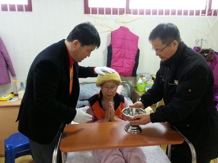 14년2월 천상소망요양병원 세례식