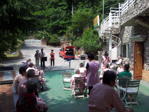 12년/6월 드라이본즈 공연/미스죠 헤어봉사